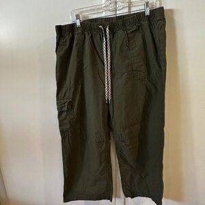 Aerie- cotton cargo pant